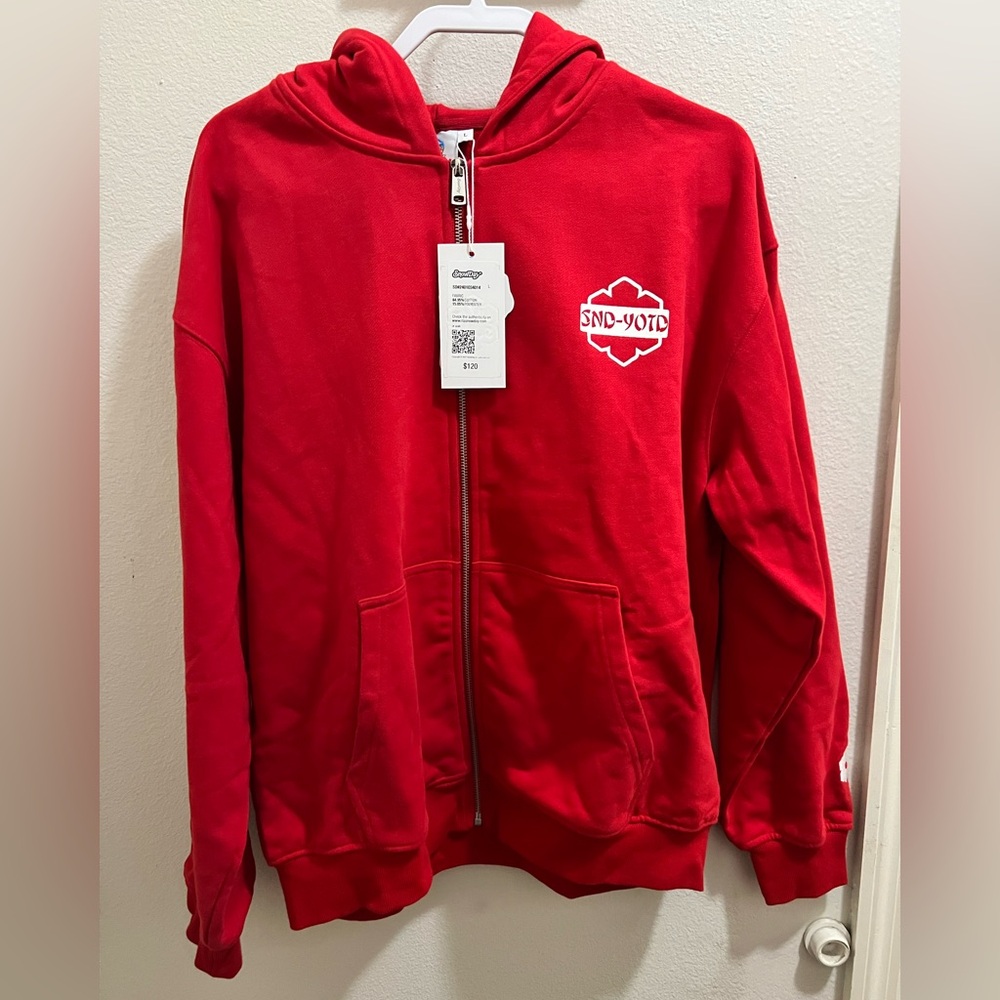 Brand New SnowDay Hooded Zip up Sweatshirt!